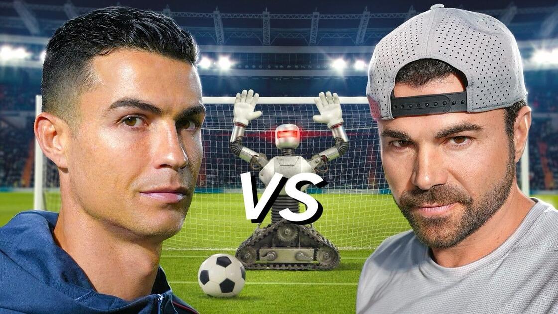 Thumbnail for Ronaldo vs. an Unbeatable AI Goalkeeper